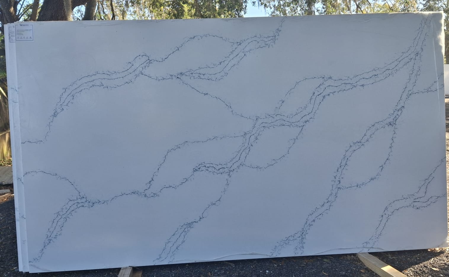 Blue Way slab sample